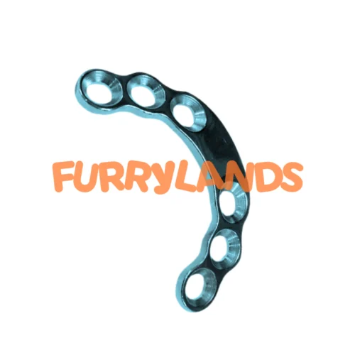 2.7mm Acetabular Plate for Pelvic and Acetabular Fracture Fixation Curved Low-Profile Design