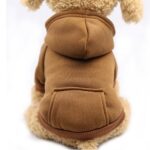 Dog Coat Plaid Dog Sweater British Style Dog Vest Windproof Dog Jacket Dog Winter Clothes