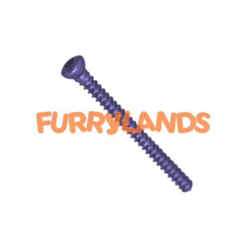 1.5mm Cortex Bone Screw with Hexagonal Drive for Precision Small Fragment Fixation