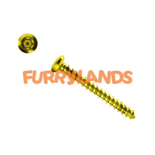 Titanium Self-Tapping Cortex Screw 2.7 mm Stardrive Orthopedic Implant