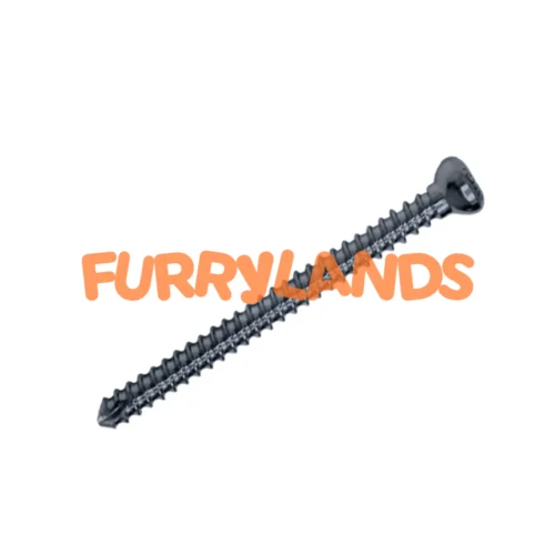 Self-Tapping Cortex Screw 4.5 mm with Hexagonal Socket Titanium Orthopedic Bone Fixation Screw