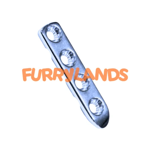 2.4 mm Stacked Locking Plate Titanium Veterinary Orthopedic Implant for Small Bone Fractures