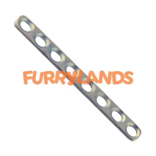 1.5 mm Veterinary Straight Plate Orthopedic Bone Fixation Implant