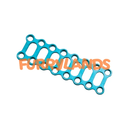 Veterinary Locking Strut Straight Plate 2.0 mm for Small Animal Linear Bone Stabilization