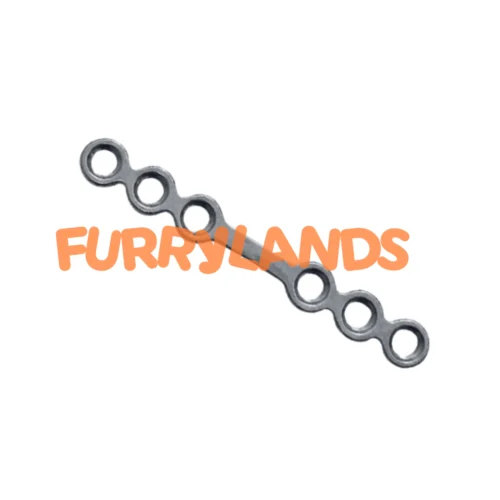 Veterinary 6 Hole Gap Stabilization Locking Plate 2.0 mm for Small Animal Orthopedics