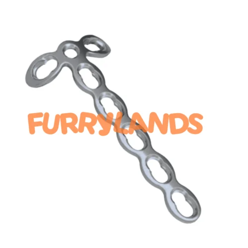 2.0mm Locking T-Plate with Triple Head Fixation for Veterinary Surgery