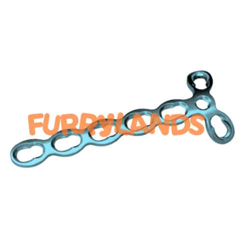 Veterinary Locking Y-Plate 2.4 mm 3 Hole Configuration Small Animal Bone Fixation