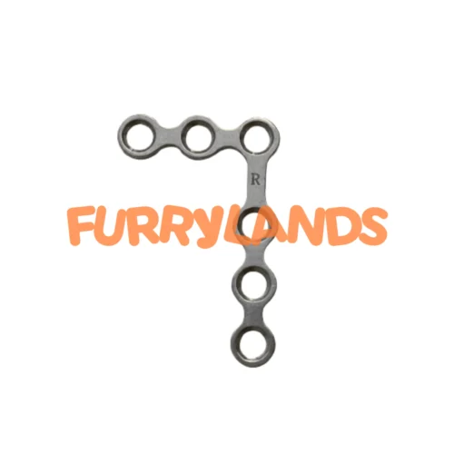 Veterinary Oblique Locking L Plate 130 Degree 2.0 mm Left Right Fixation